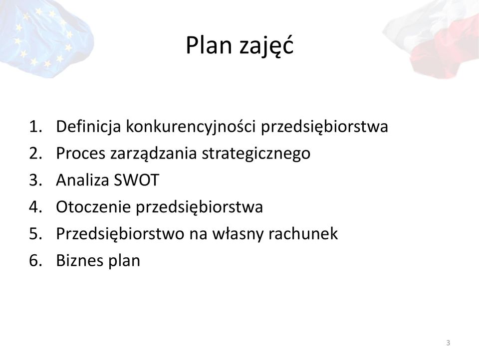 Proces zarządzania strategicznego 3.