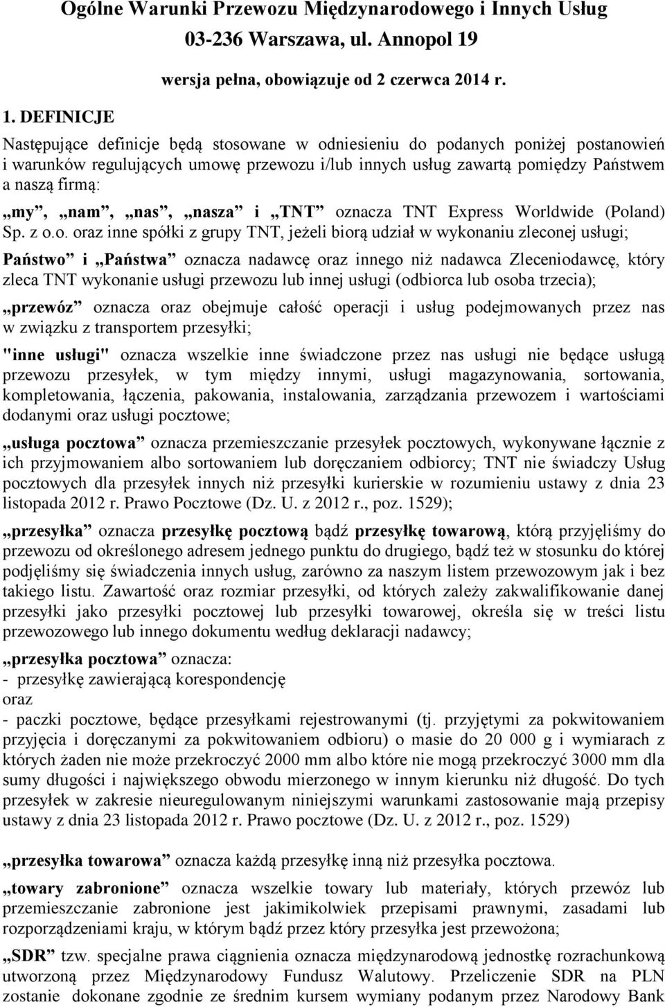 nasza i TNT oz