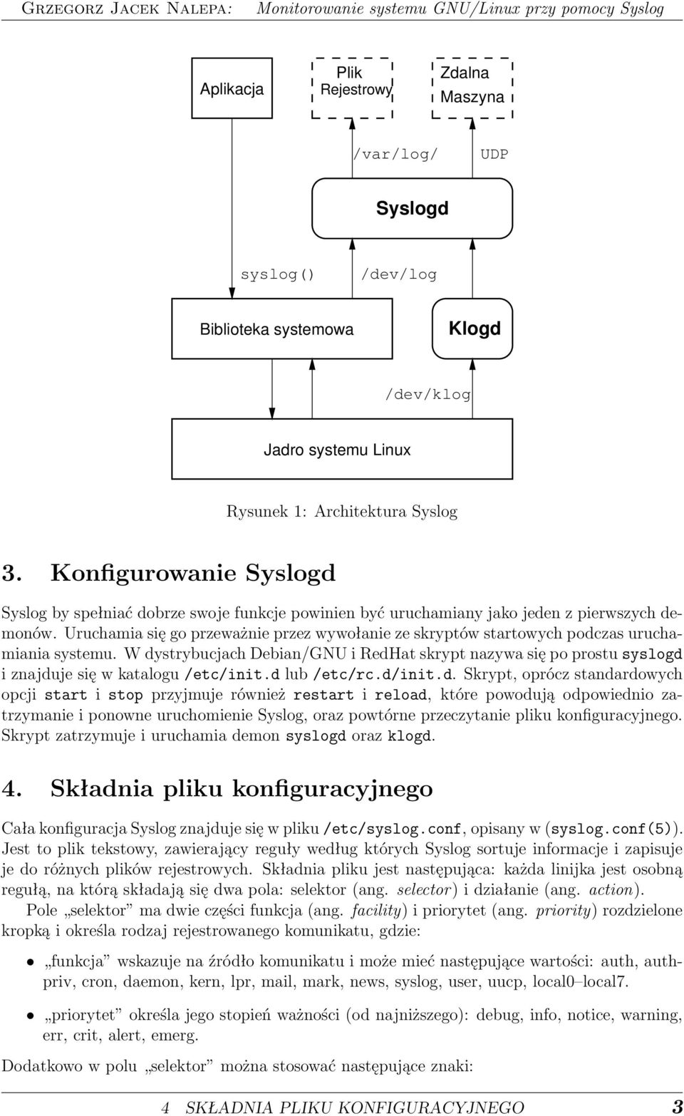 Uruchamia się go przeważnie przez wywołanie ze skryptów startowych podczas uruchamiania systemu.