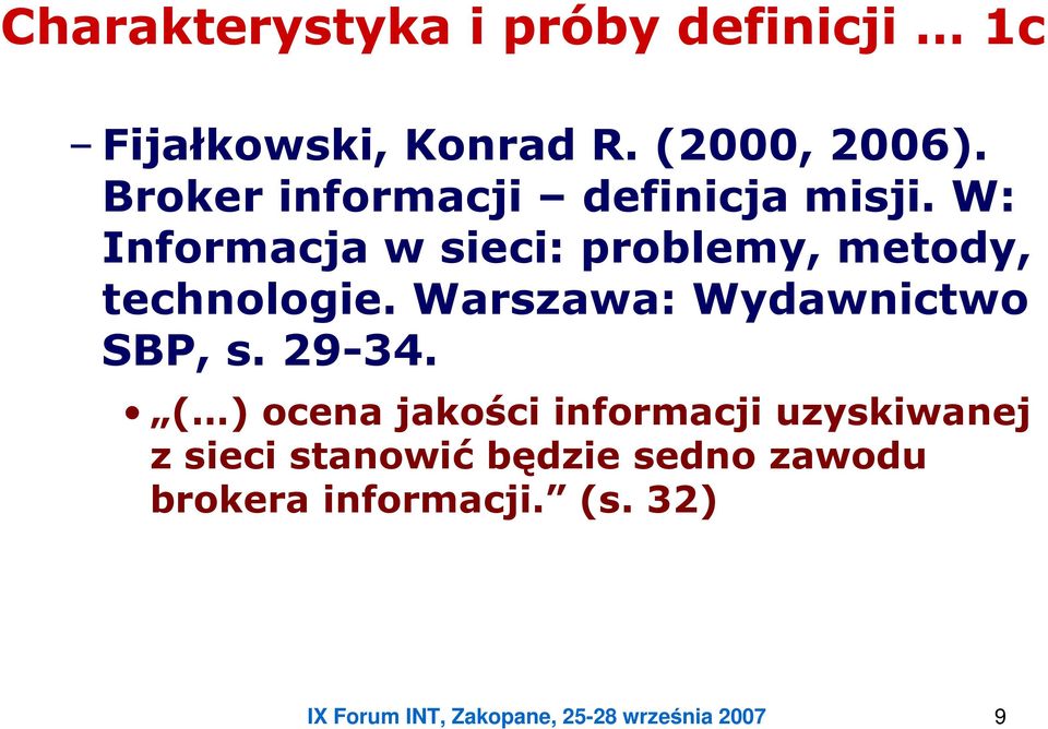 Warszawa: Wydawnictwo SBP, s. 29-34.