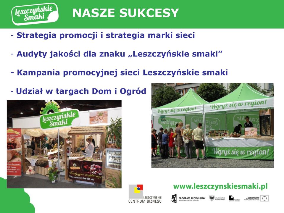 Leszczyńskie smaki - Kampania promocyjnej sieci