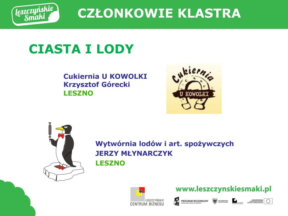 Górecki LESZNO Wytwórnia lodów i