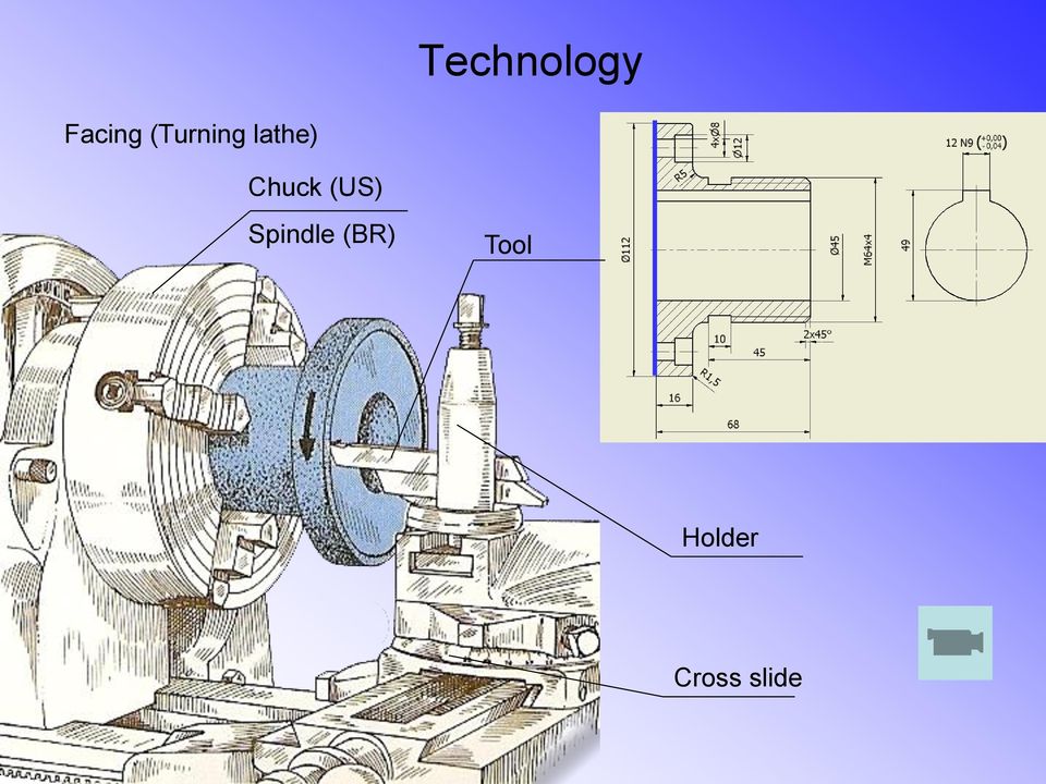 Chuck (US) Spindle