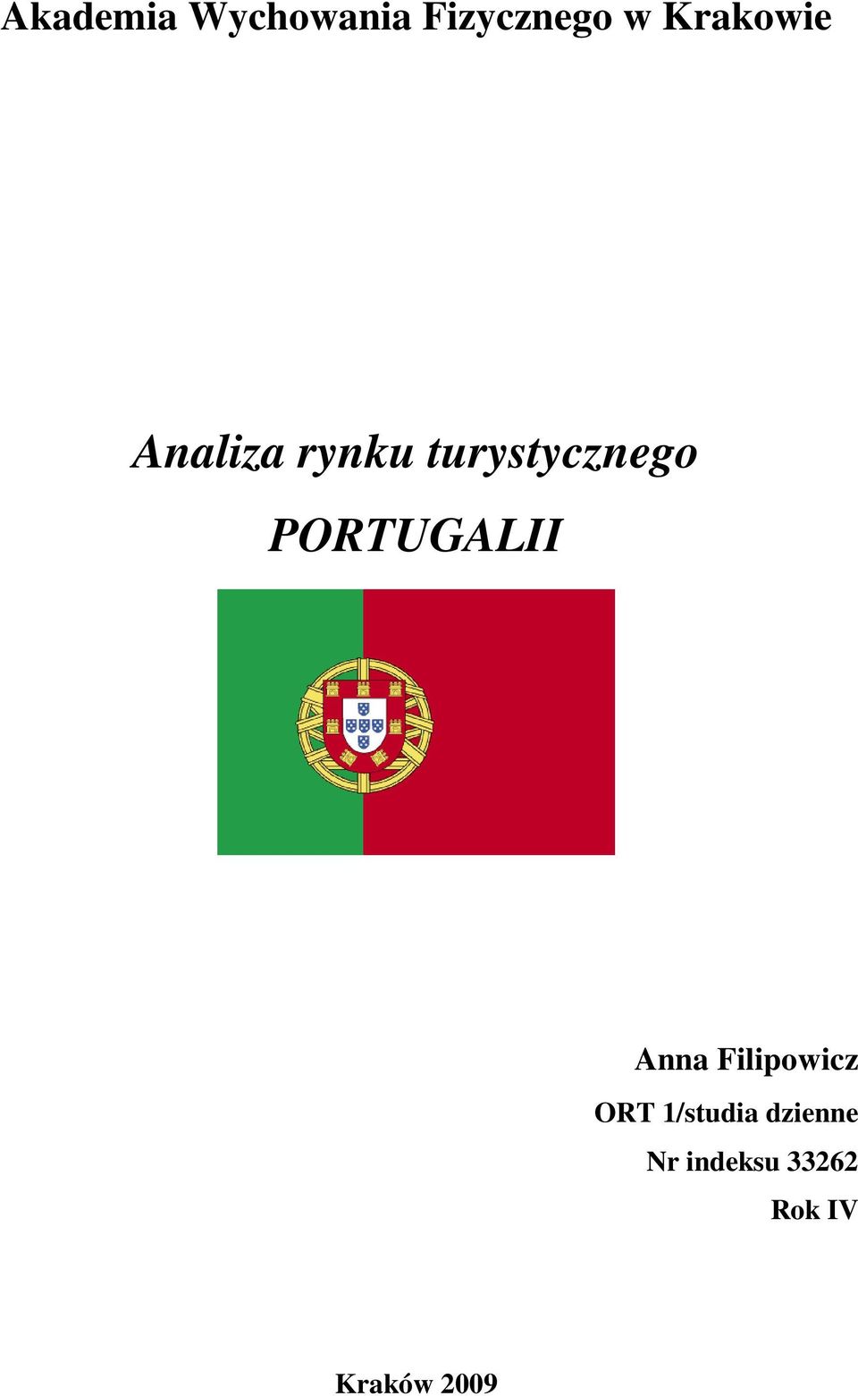 PORTUGALII Anna Filipowicz ORT
