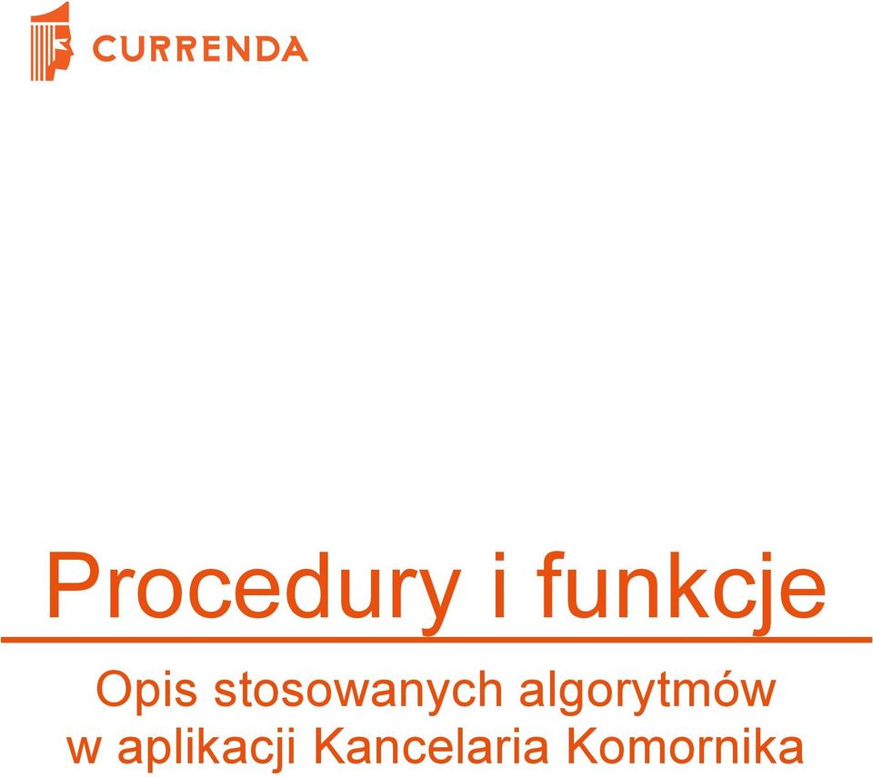 algorytmów w