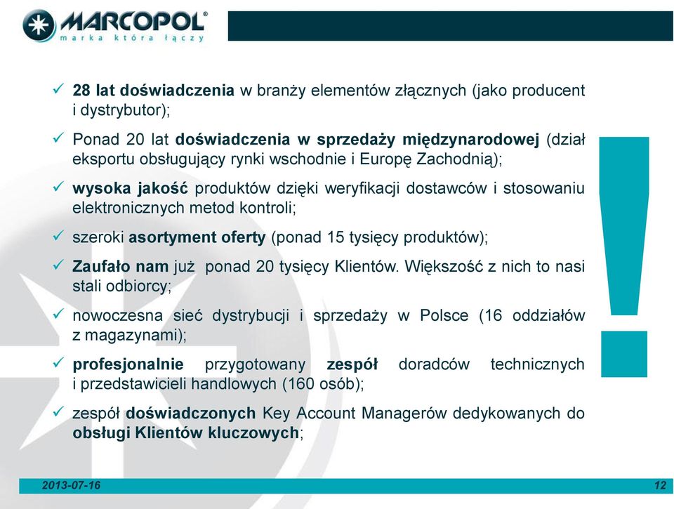 produktów); Zaufało nam już ponad 20 tysięcy Klientów.