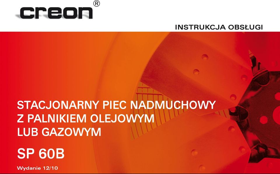 STACJONARNY PIEC NADMUCHOWY