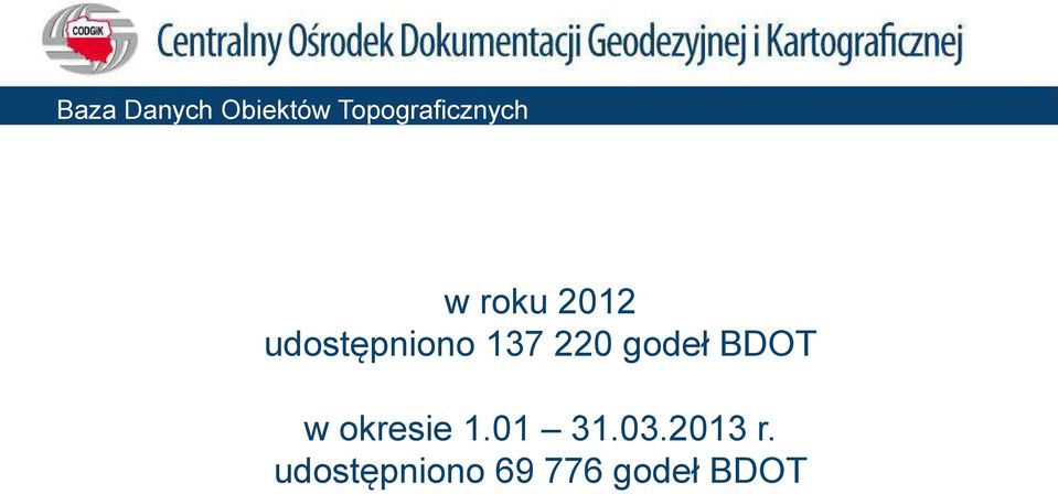 udostępniono 137 220 godeł BDOT w