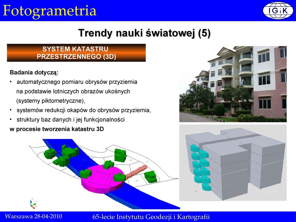 piktometryczne), Trendy nauki światowej (5) systemów redukcji okapów do