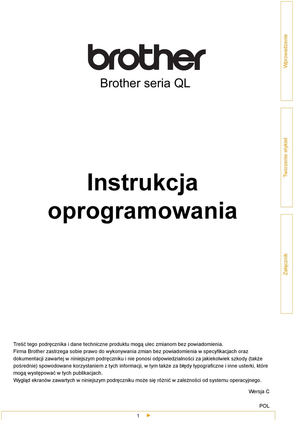 ponosi odpowiedzialności za jakiekolwiek szkody (także pośrednie) spowodowane korzystaniem z tych informacji, w tym także za błędy typograficzne i