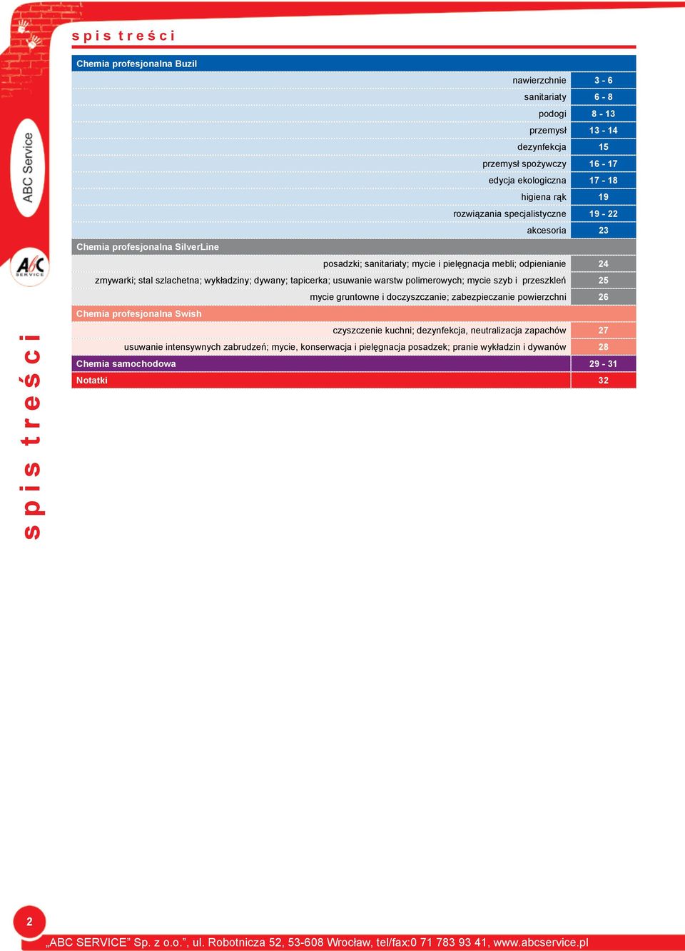 szlachetna; wykładziny; dywany; tapicerka; usuwanie warstw polimerowych; mycie szyb i przeszkleń 25 mycie gruntowne i doczyszczanie; zabezpieczanie powierzchni 26 Chemia profesjonalna Swish