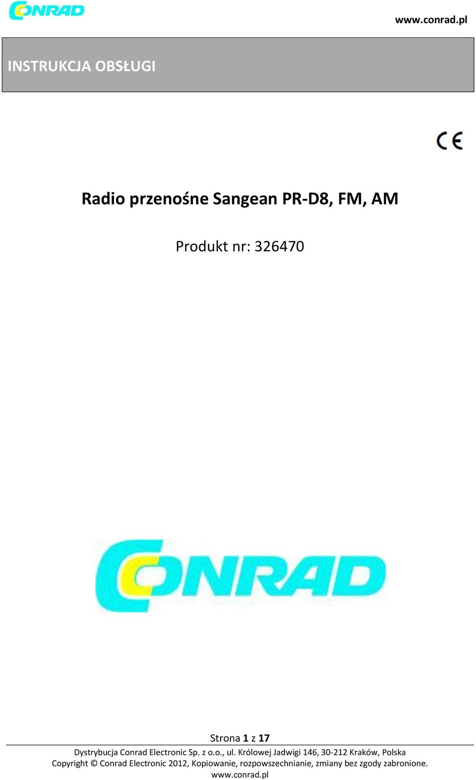 Sangean PR-D8, FM, AM