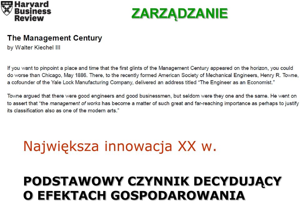 PODSTAWOWY CZYNNIK