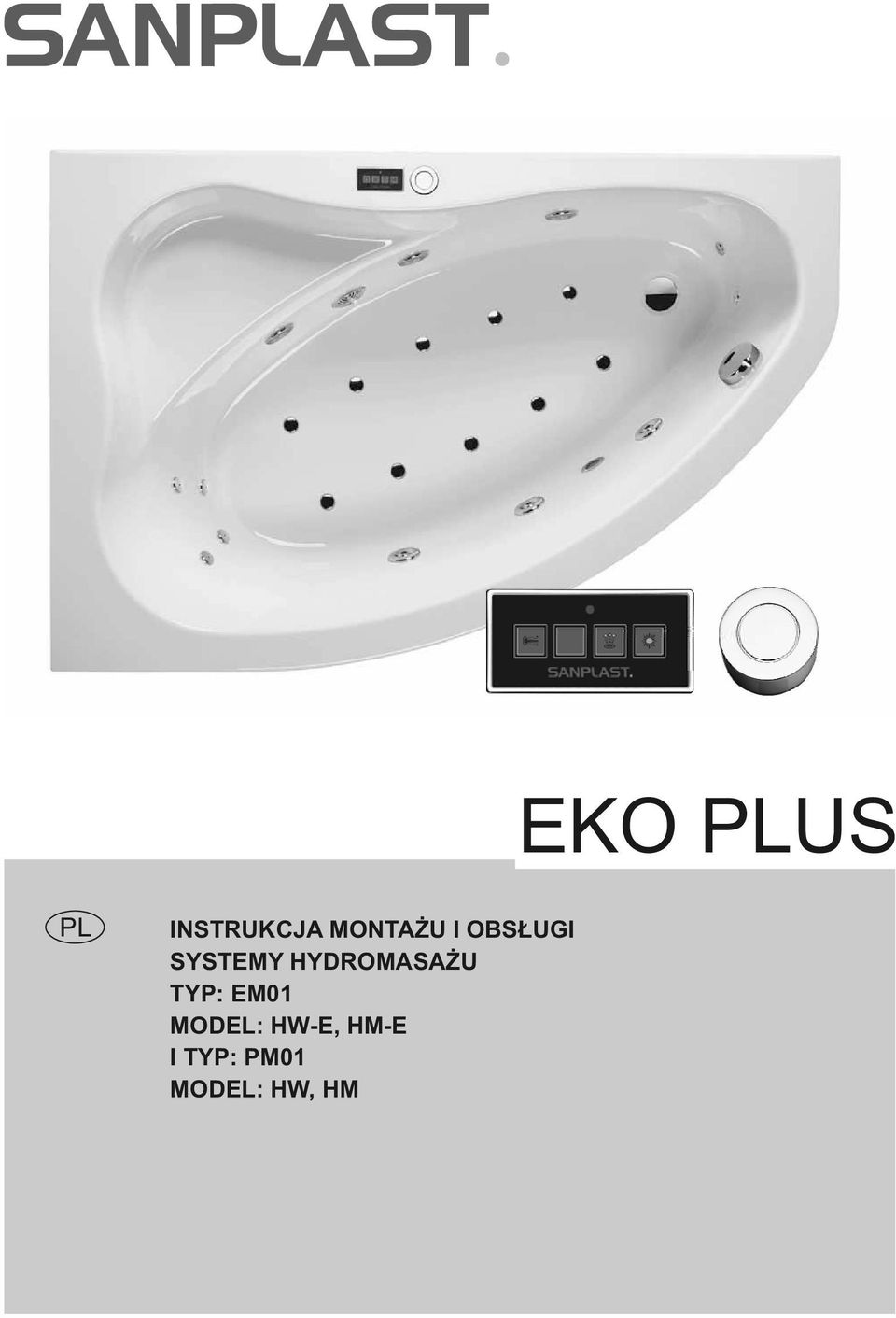 HYDROMASAŻU TYP: EM01