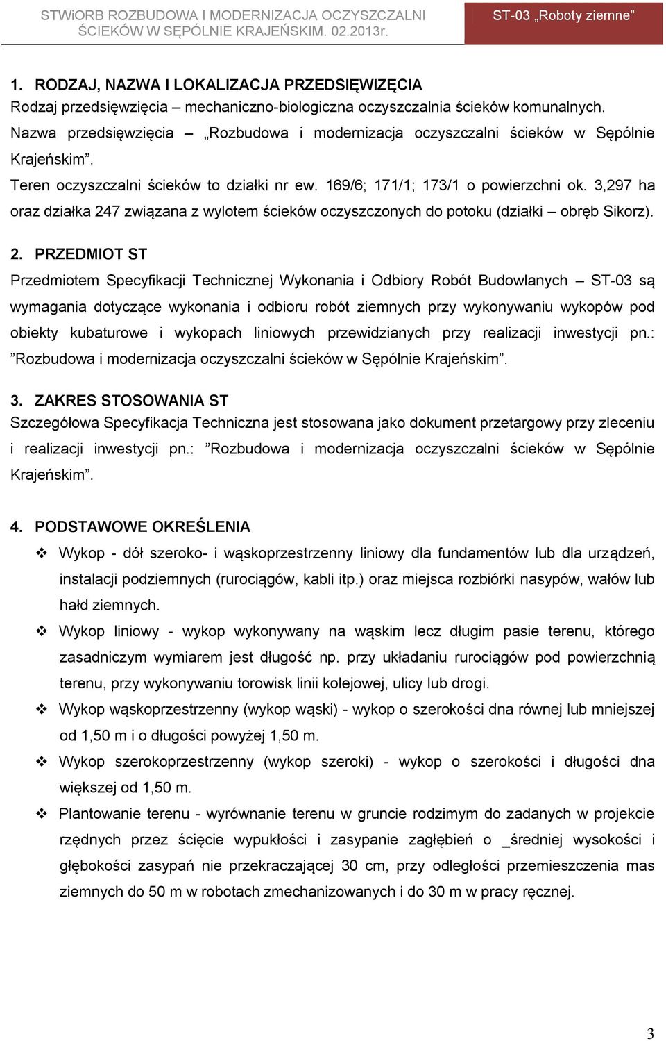 3,297 ha oraz działka 24
