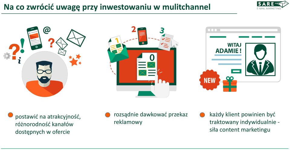 w ofercie rozsądnie dawkować przekaz reklamowy każdy