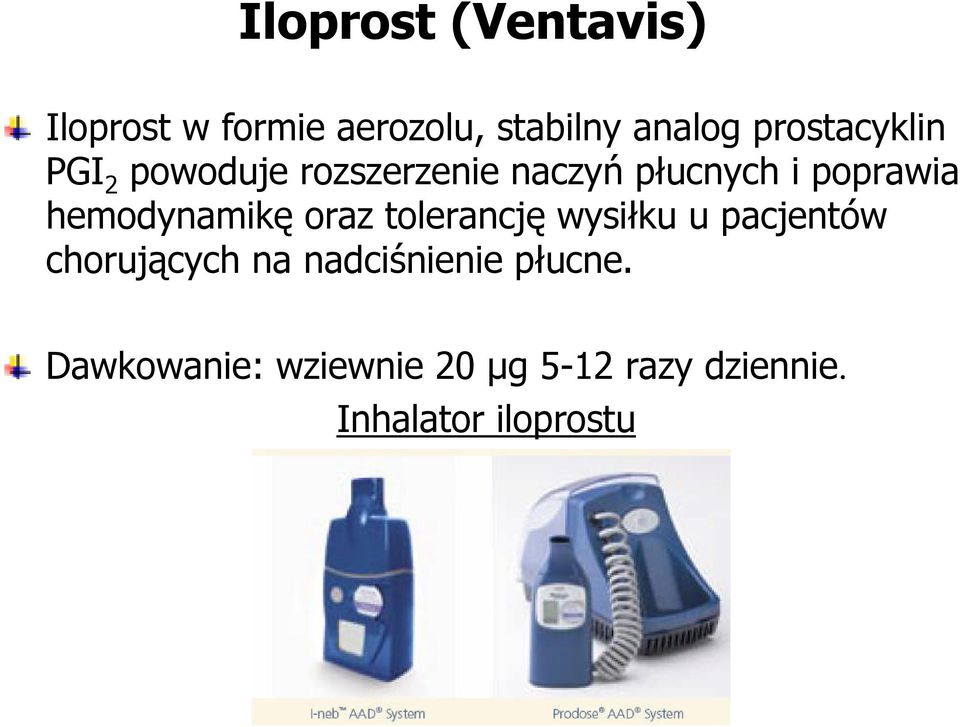 hemodynamikę oraz tolerancję wysiłku u pacjentów chorujących na