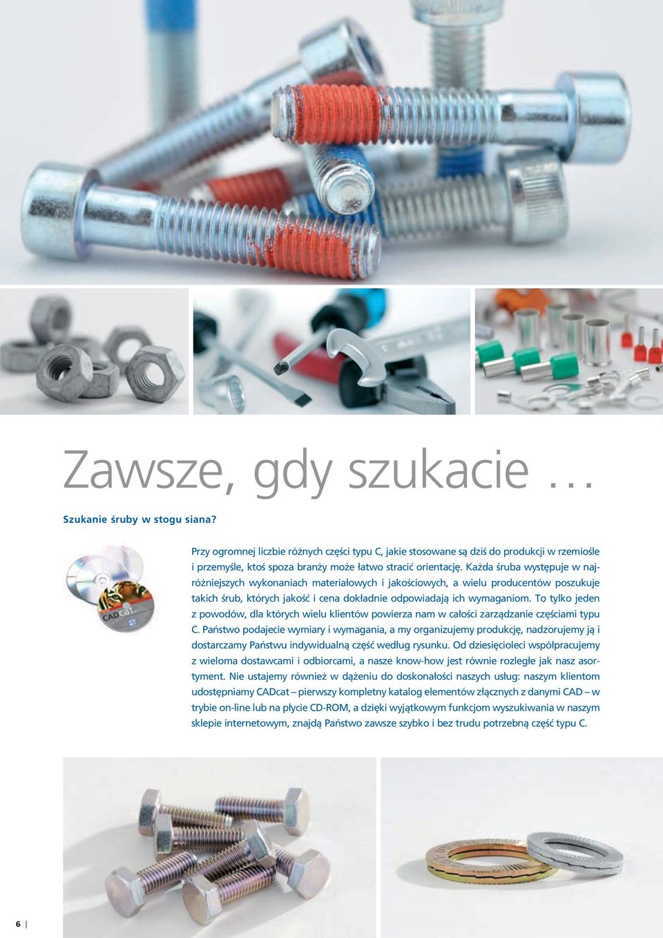 Każda śruba występuje w najróżniejszych wykonaniach materiałowych i jakościowych, a wielu producentów poszukuje takich śrub, których jakość i cena dokładnie odpowiadają ich wymaganiom.