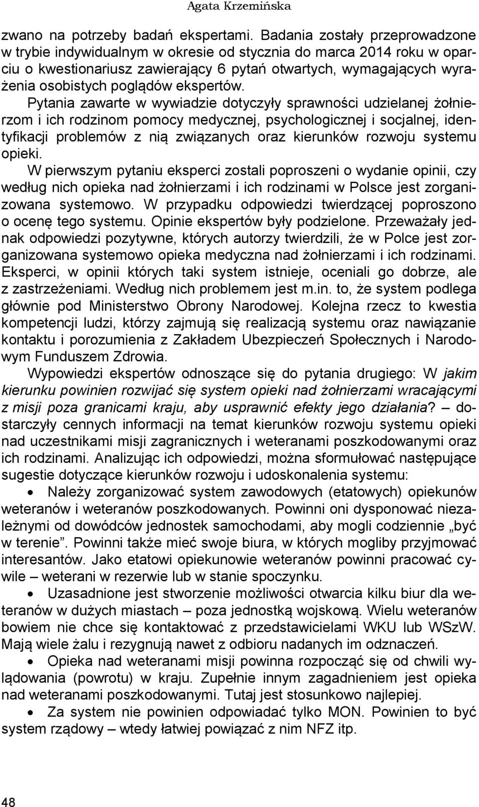 ekspertów.