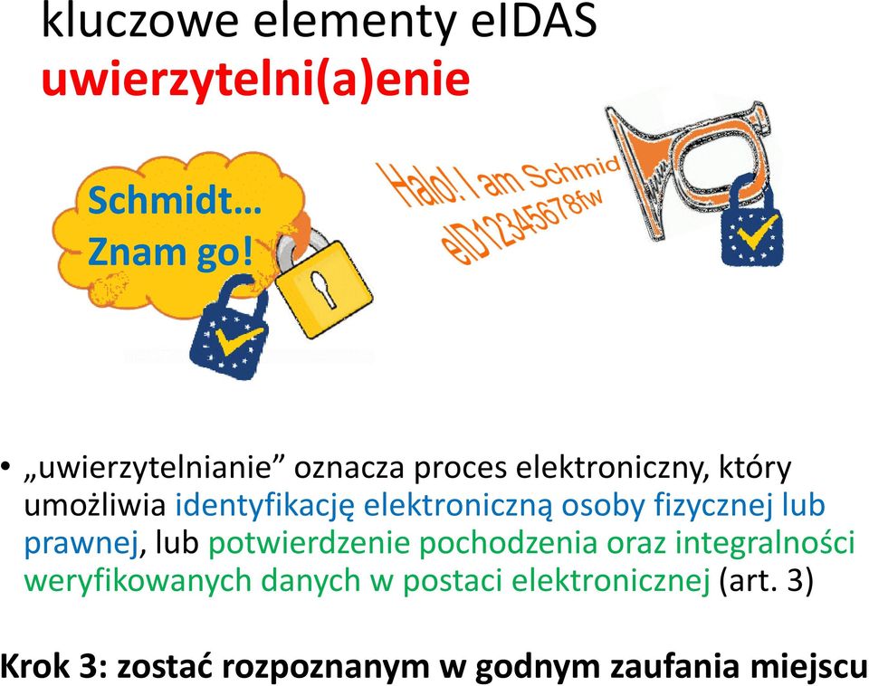 elektroniczną osoby fizycznej lub prawnej, lub potwierdzenie pochodzenia oraz