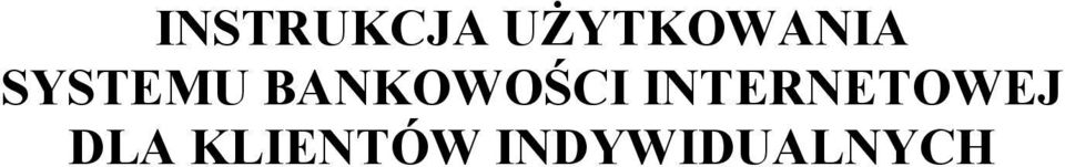 BANKOWOŚCI