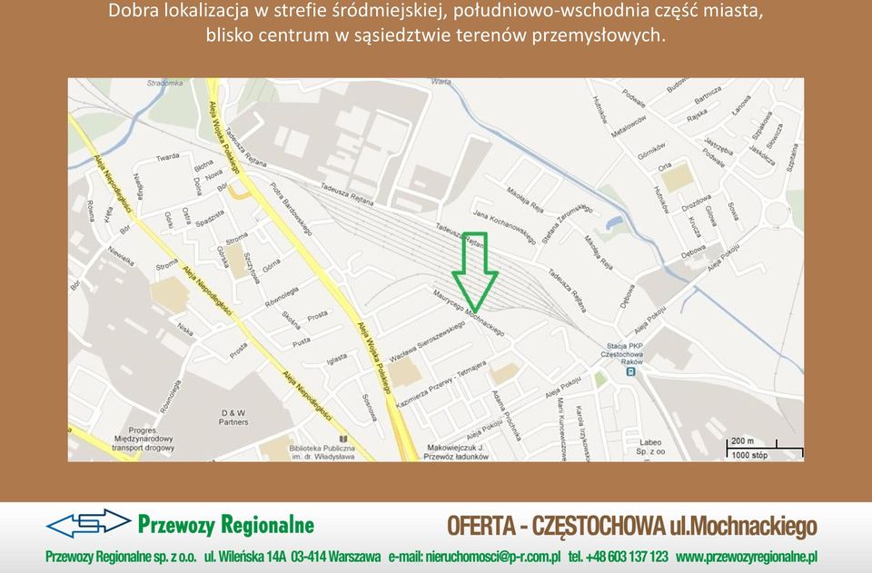 południowo-wschodnia część