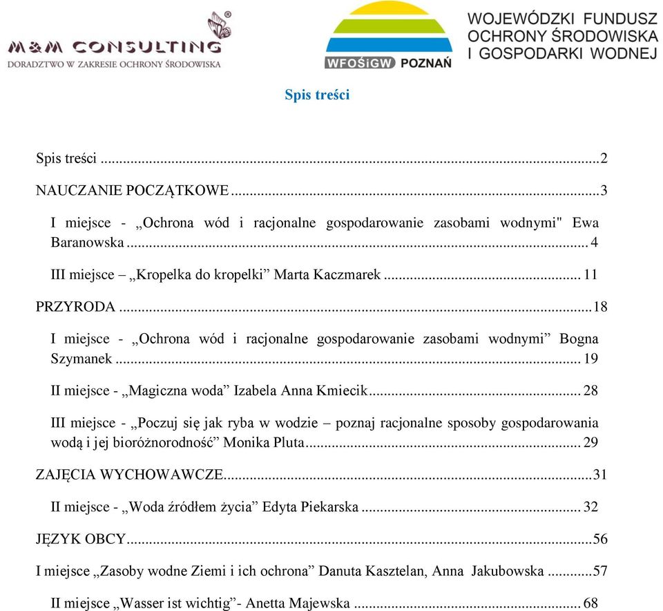 .. 19 II miejsce - Magiczna woda Izabela Anna Kmiecik.