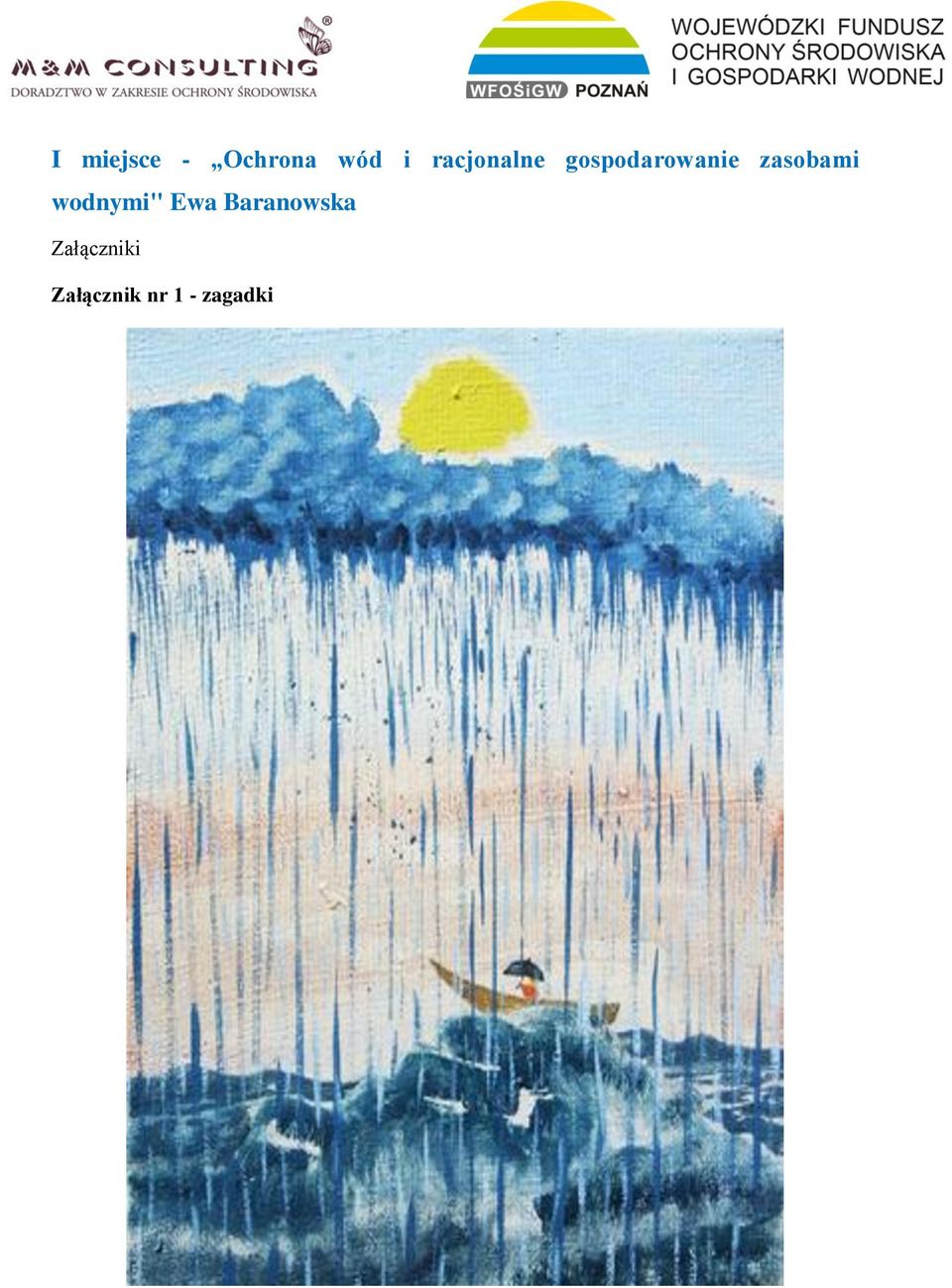 zasobami wodnymi" Ewa