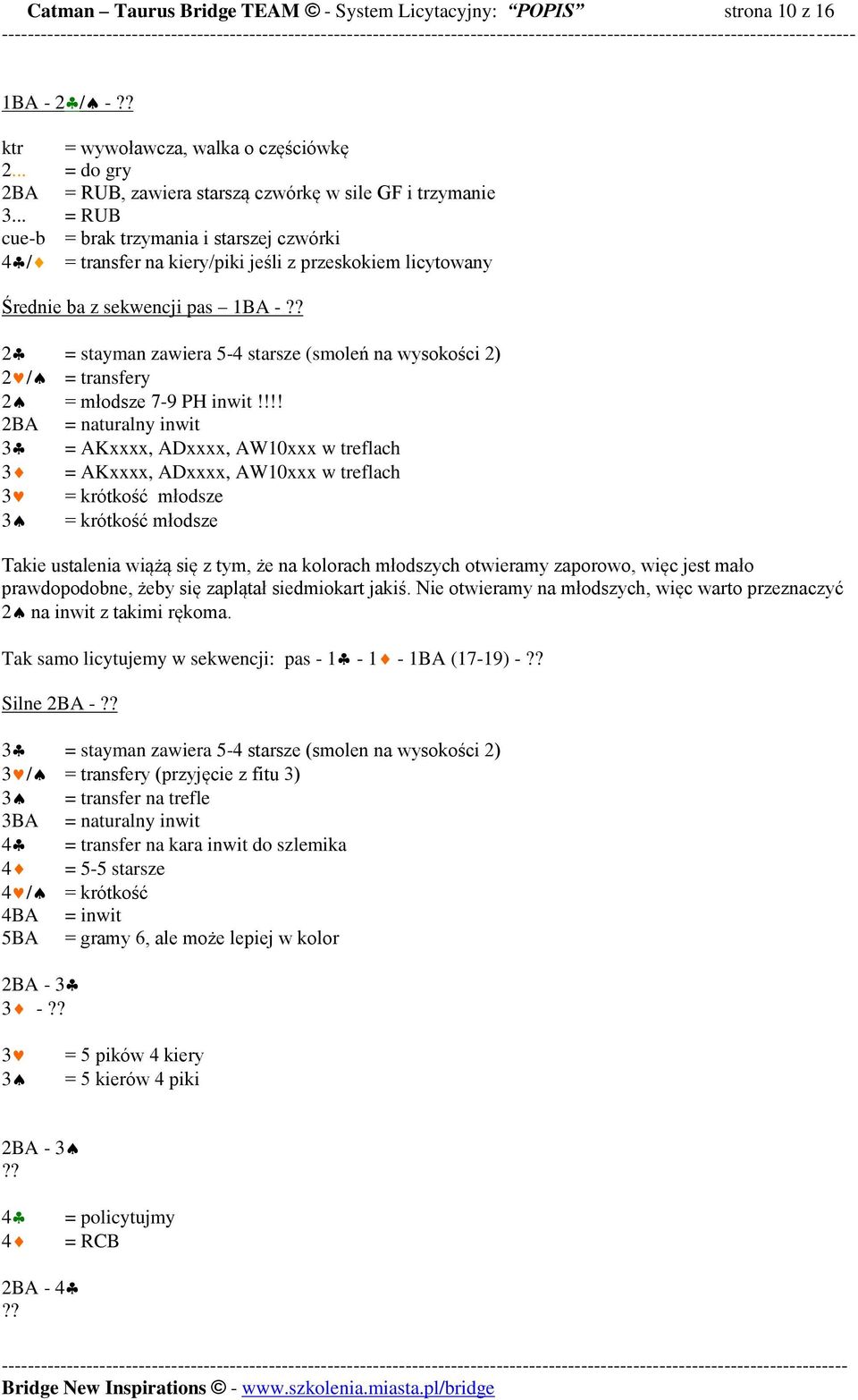 = transfery = młodsze 7-9 PH inwit!