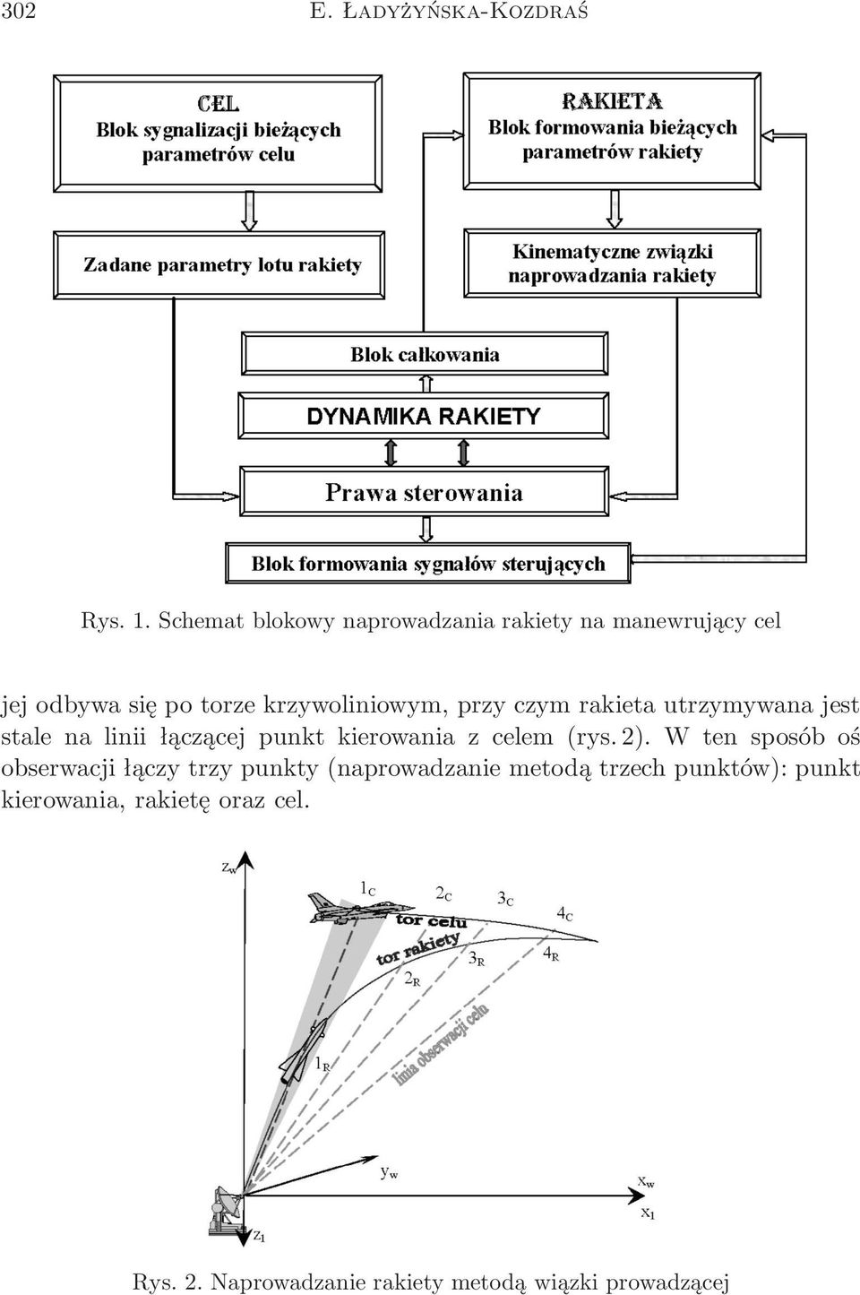 przy czym rakieta utrzymywana jest stalenaliniiłączącejpunktkierowaniazcelem(rys.2).