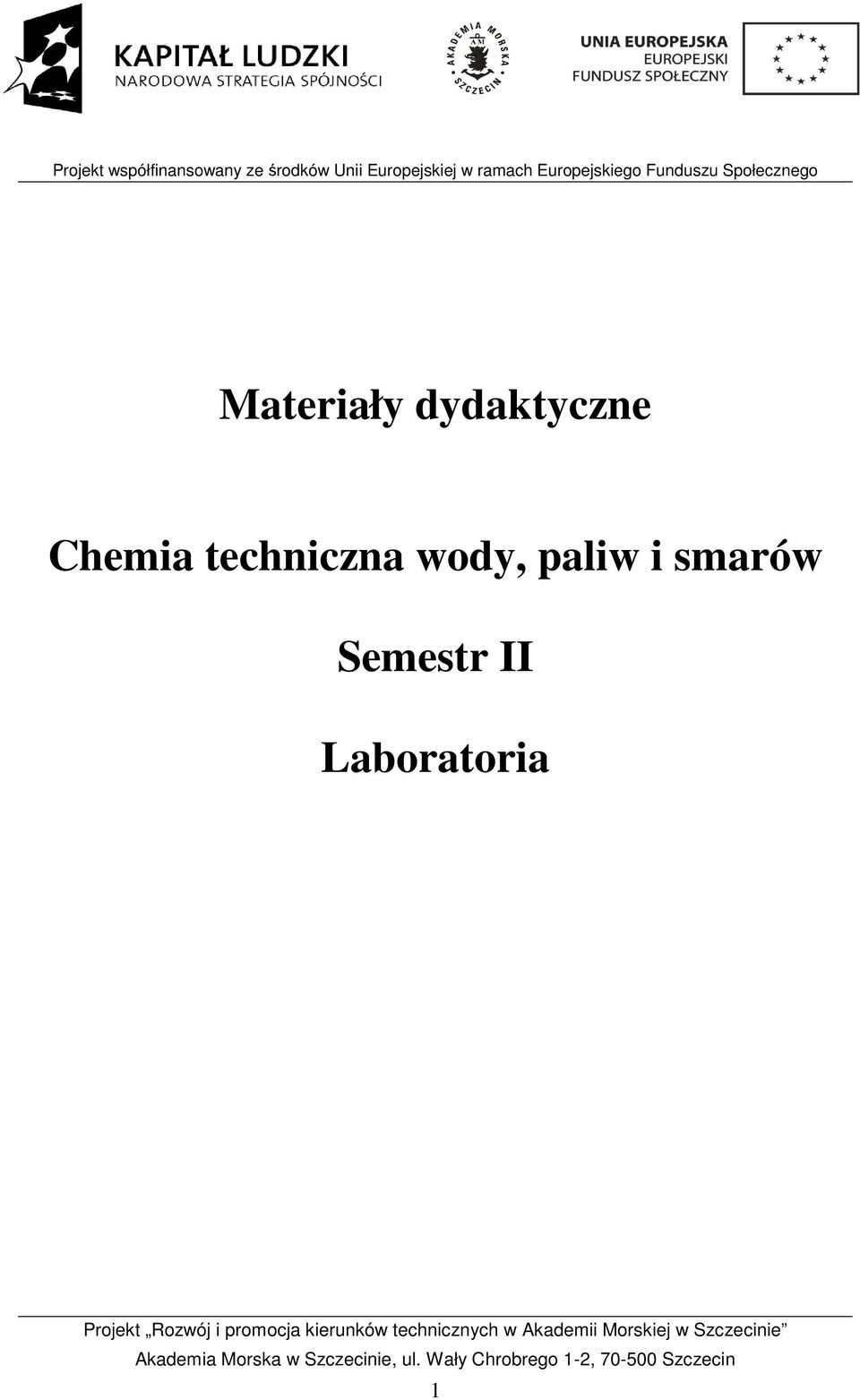 wody, paliw i smarów