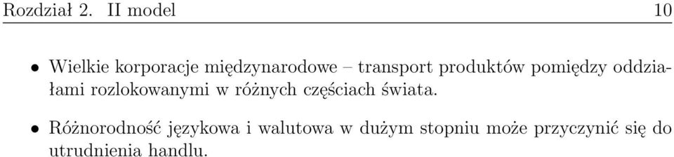 produktów pomiędzy oddziałami rozlokowanymi w różnych