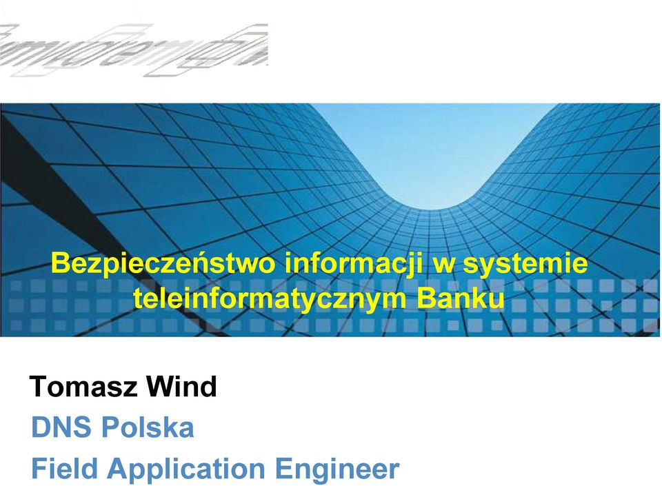 Banku Tomasz Wind DNS