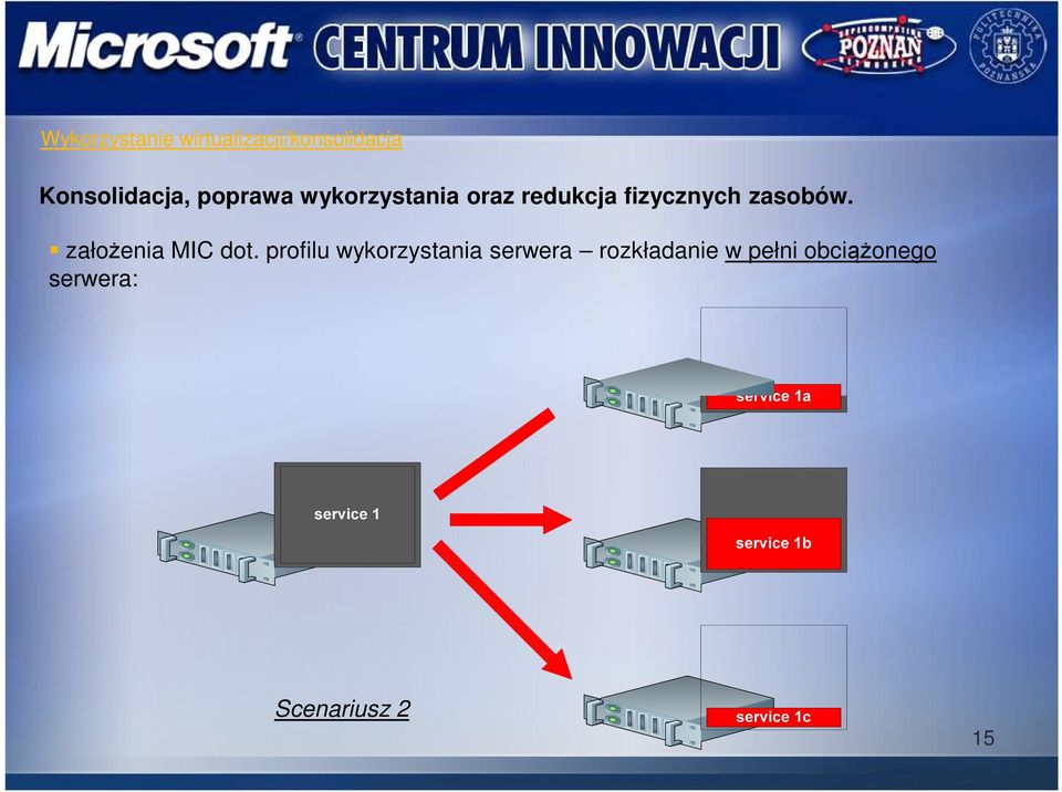 fizycznych zasobów. założenia MIC dot.