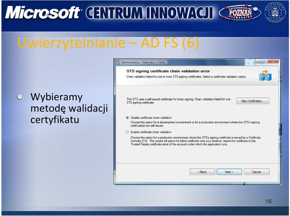 Wybieramy metodę