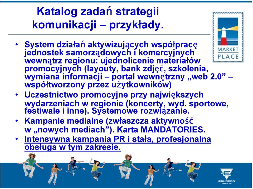 (layouty, bank zdjęć, szkolenia, wymiana informacji portal wewnętrzny web 2.