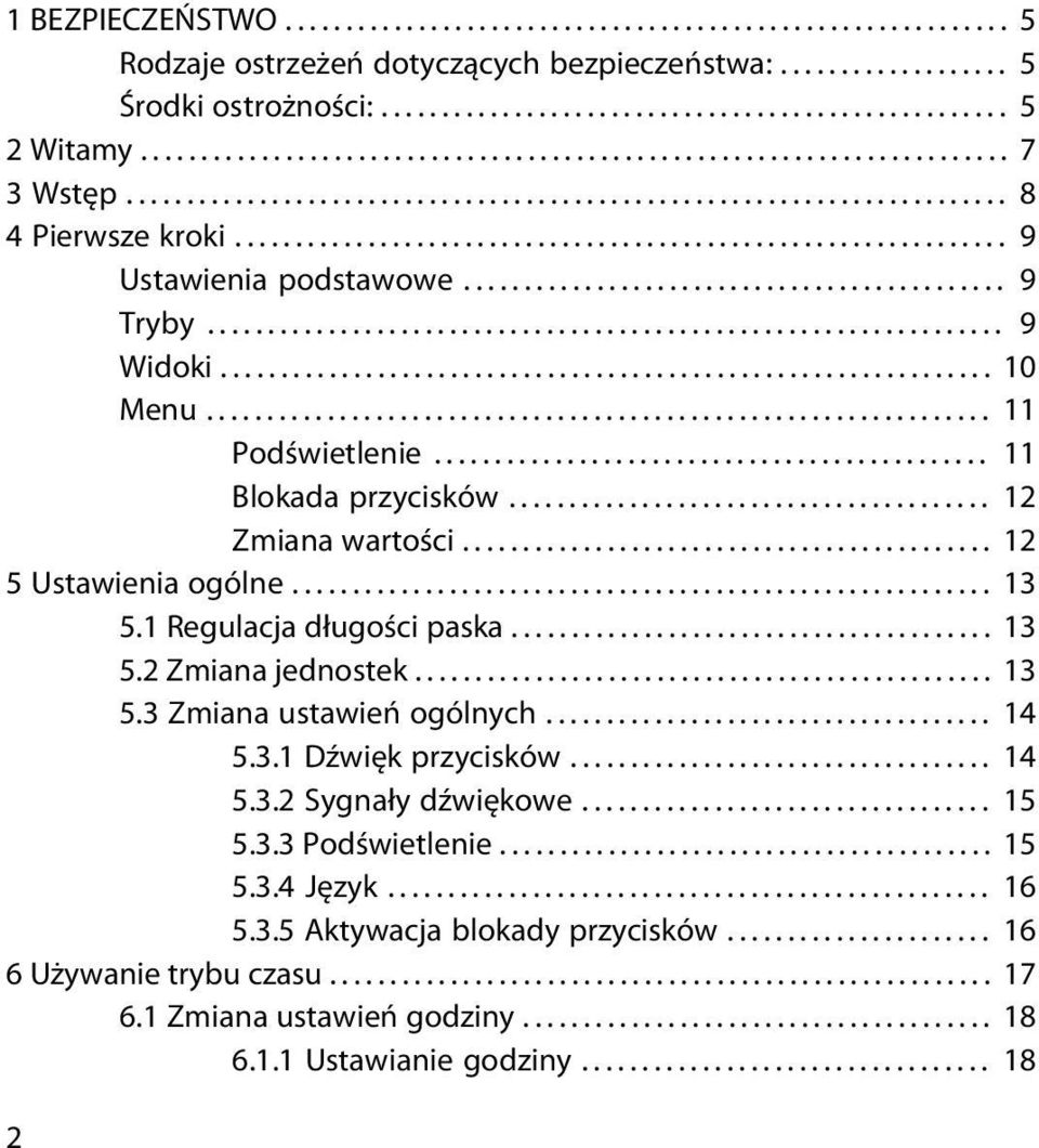 ............................................ 9 Tryby.................................................................. 9 Widoki................................................................ 10 Menu.