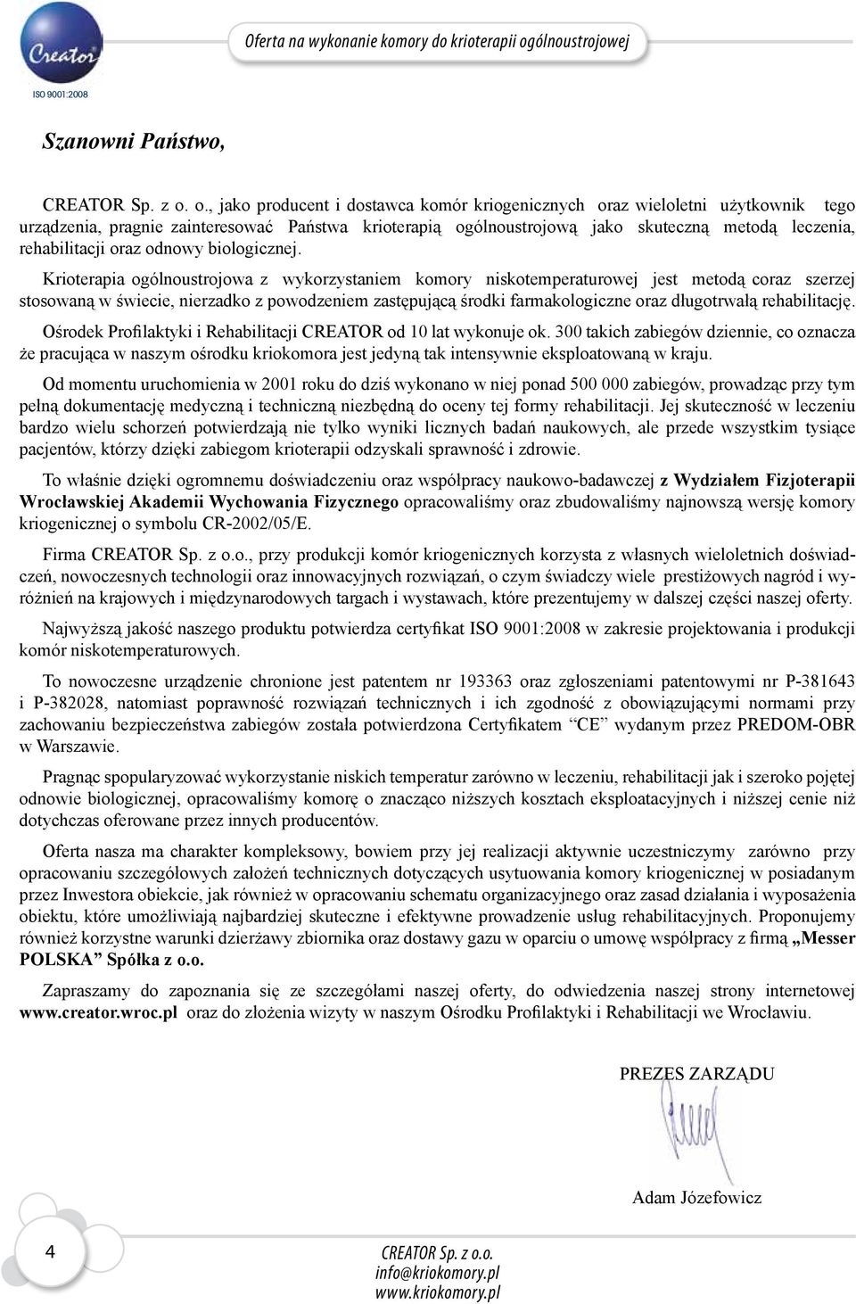 oraz odnowy biologicznej.