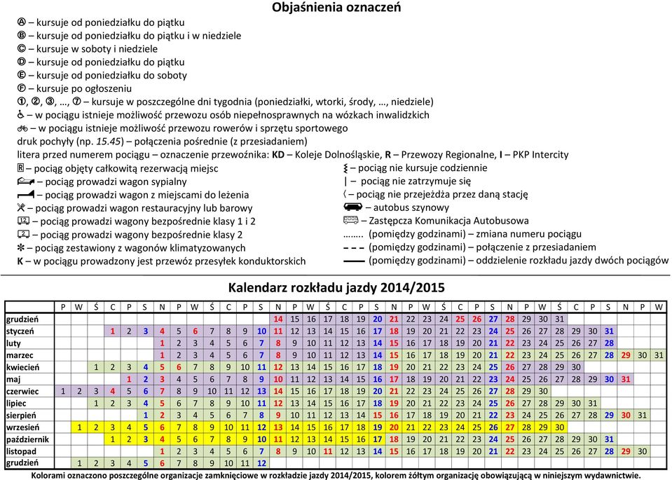 inwalidzkich < w pociągu istnieje możliwość przewozu rowerów i sprzętu sportowego druk pochyły (np. 15.