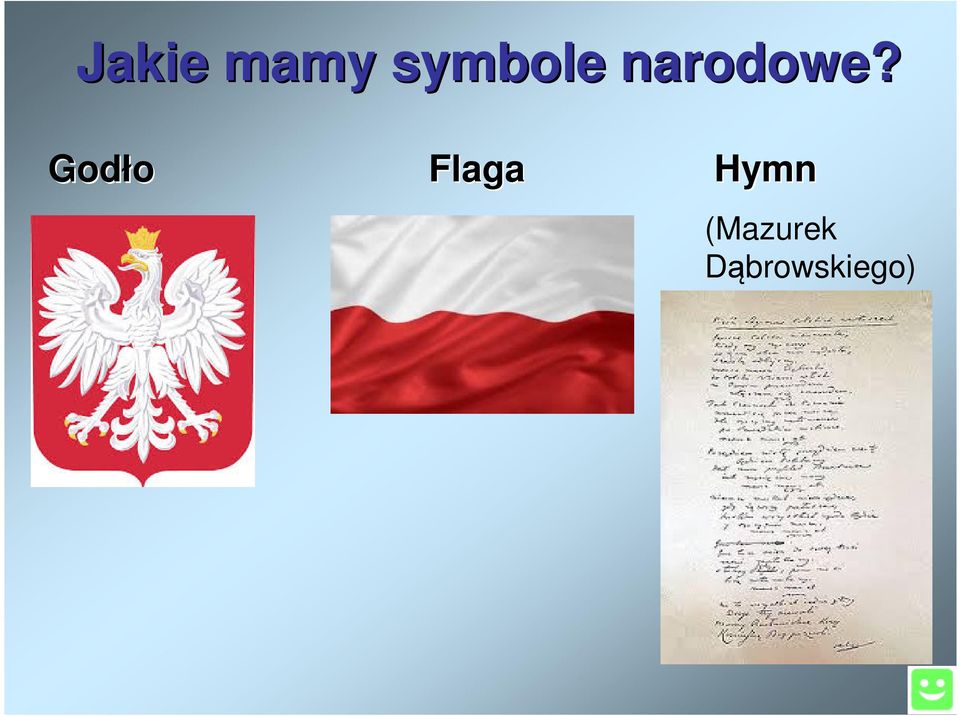 Godło Flaga Hymn