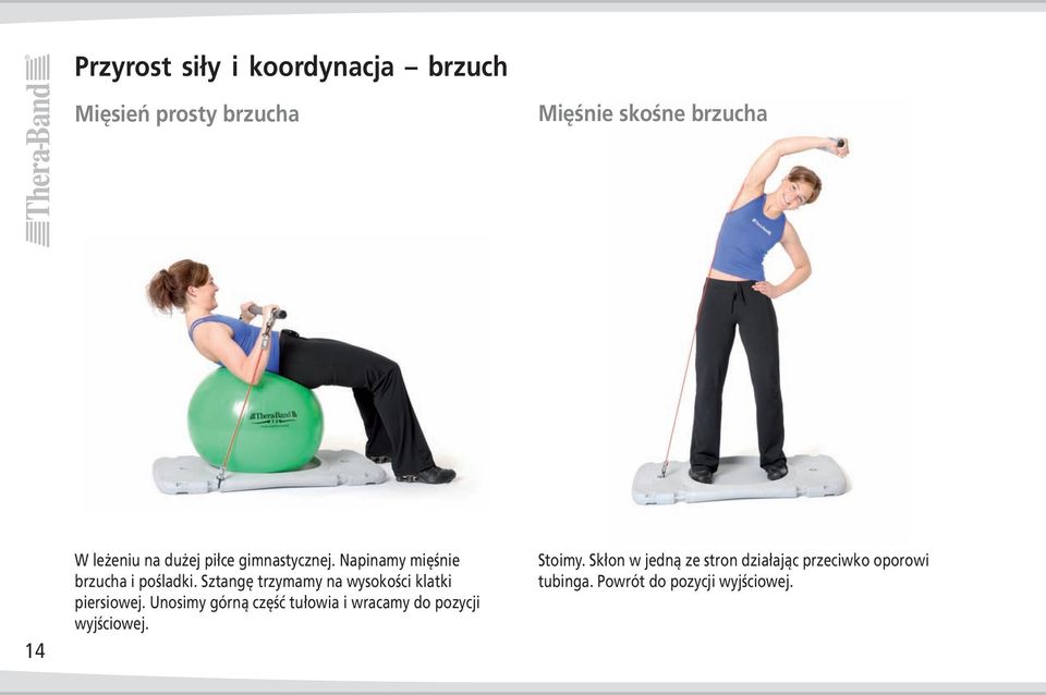 Sztangę trzymamy na wysokości klatki piersiowej.
