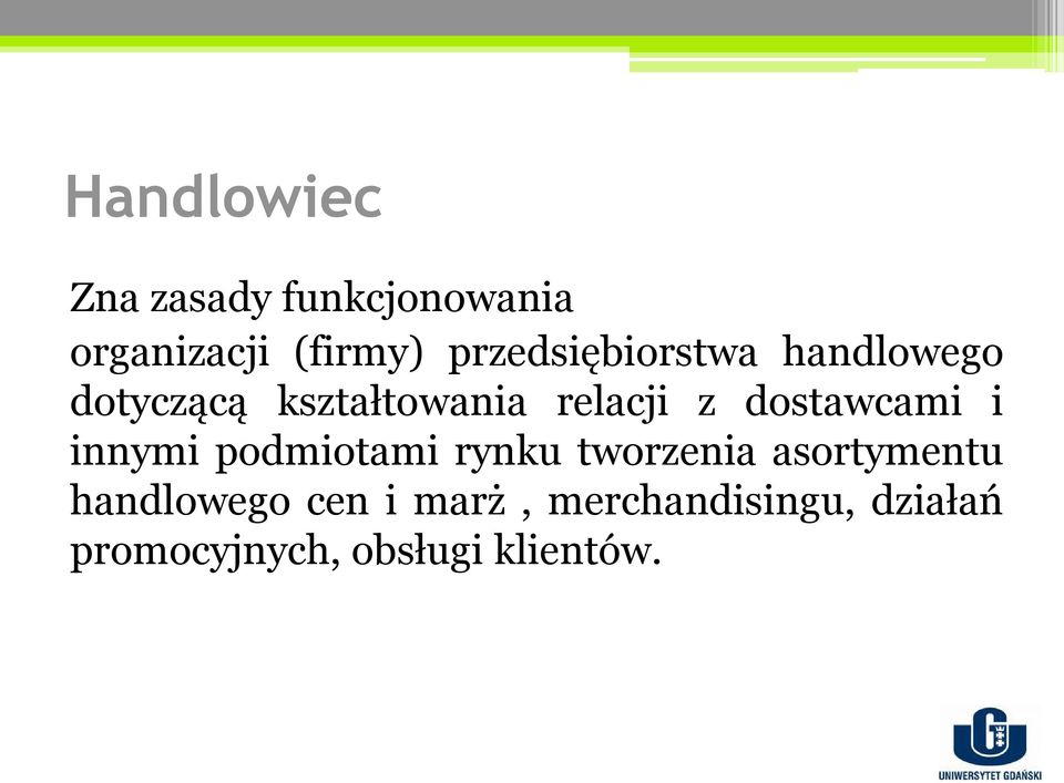 dostawcami i innymi podmiotami rynku tworzenia asortymentu