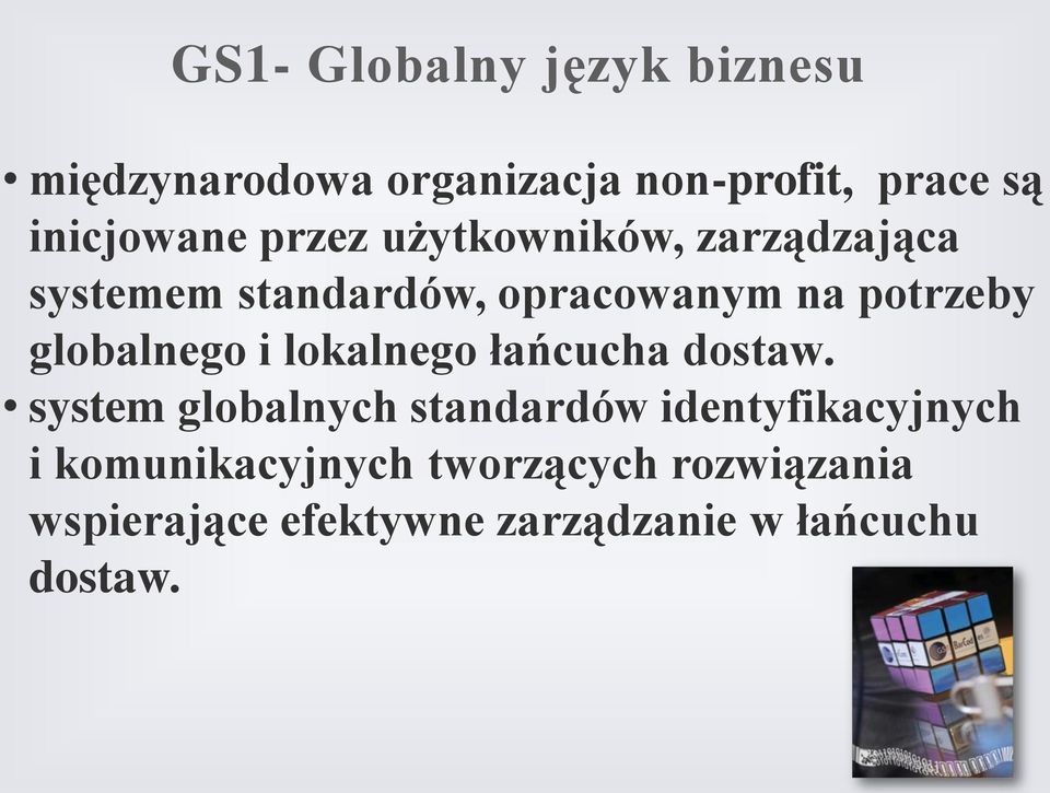 globalnego i lokalnego łańcucha dostaw.