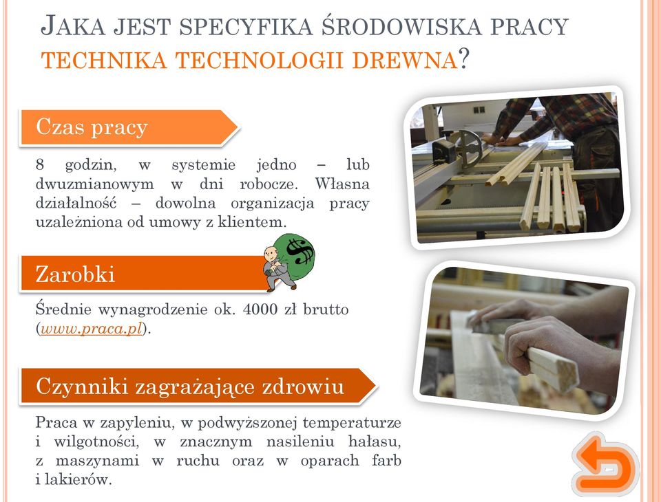 Własna działalność dowolna organizacja pracy uzależniona od umowy z klientem. Zarobki Średnie wynagrodzenie ok.