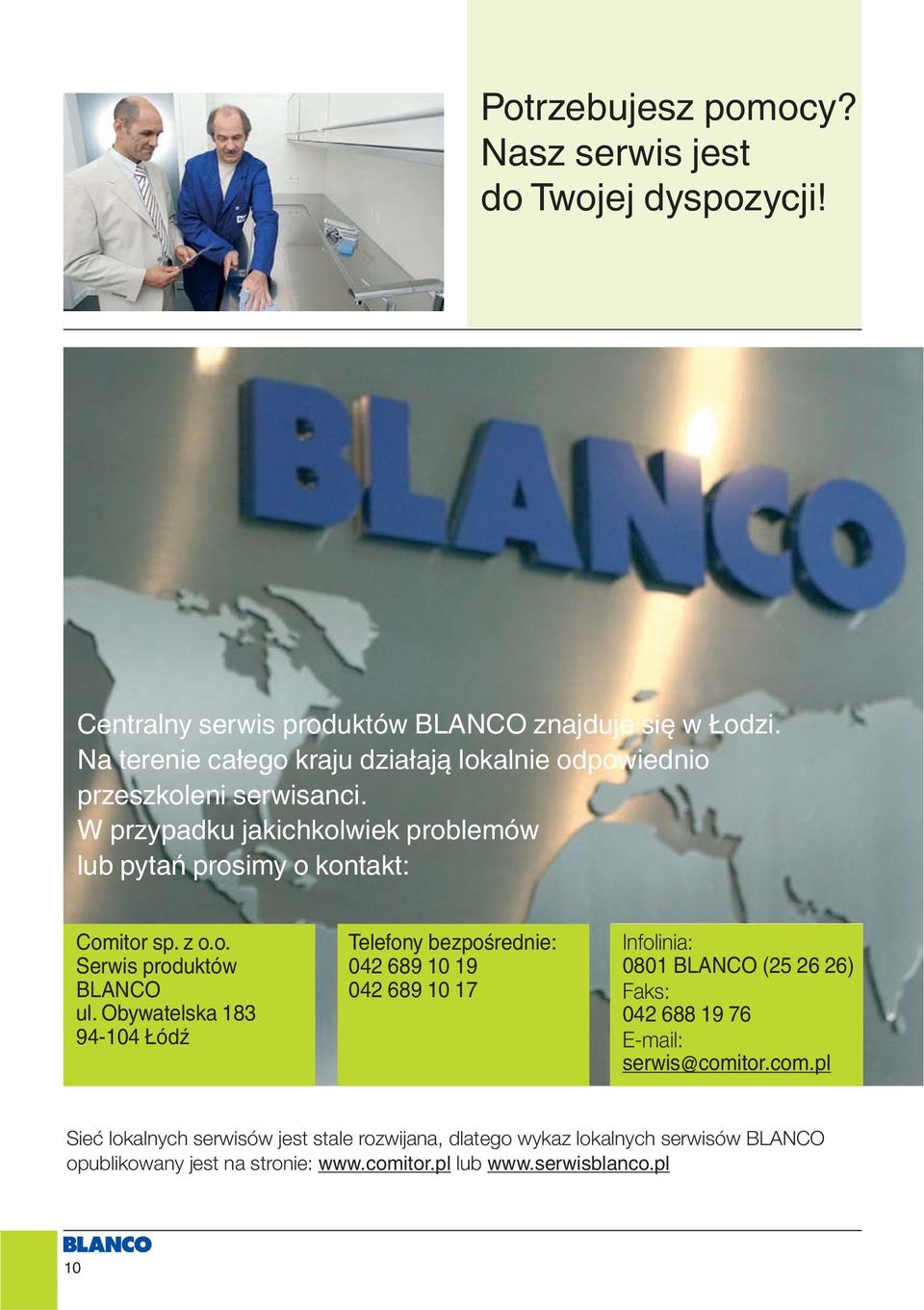 z o.o. Serwis produktów BLANCO ul.