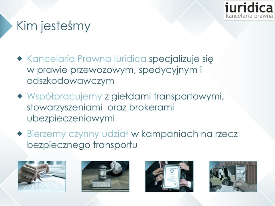 giełdami transportowymi, stowarzyszeniami oraz brokerami