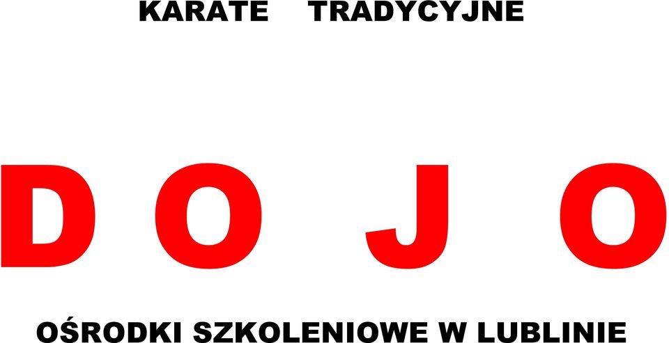 O J O OŚRODKI