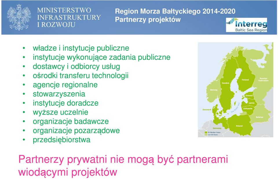 technologii agencje regionalne stowarzyszenia instytucje doradcze wyższe uczelnie organizacje