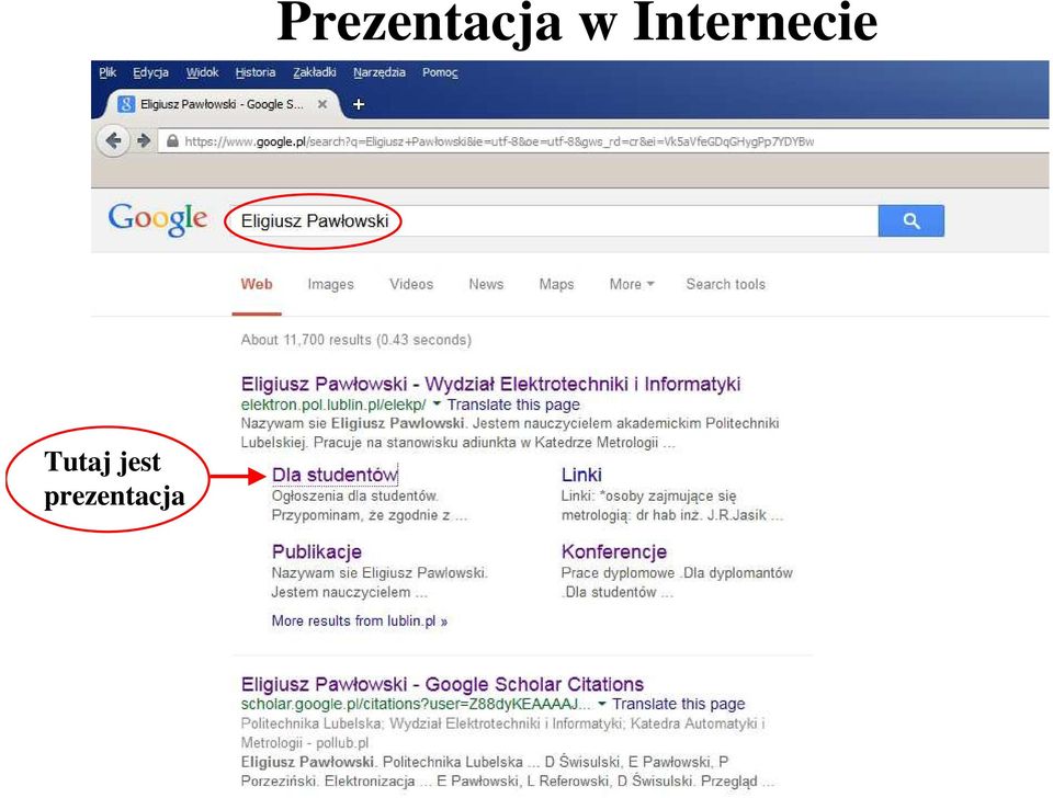 jest prezentacja