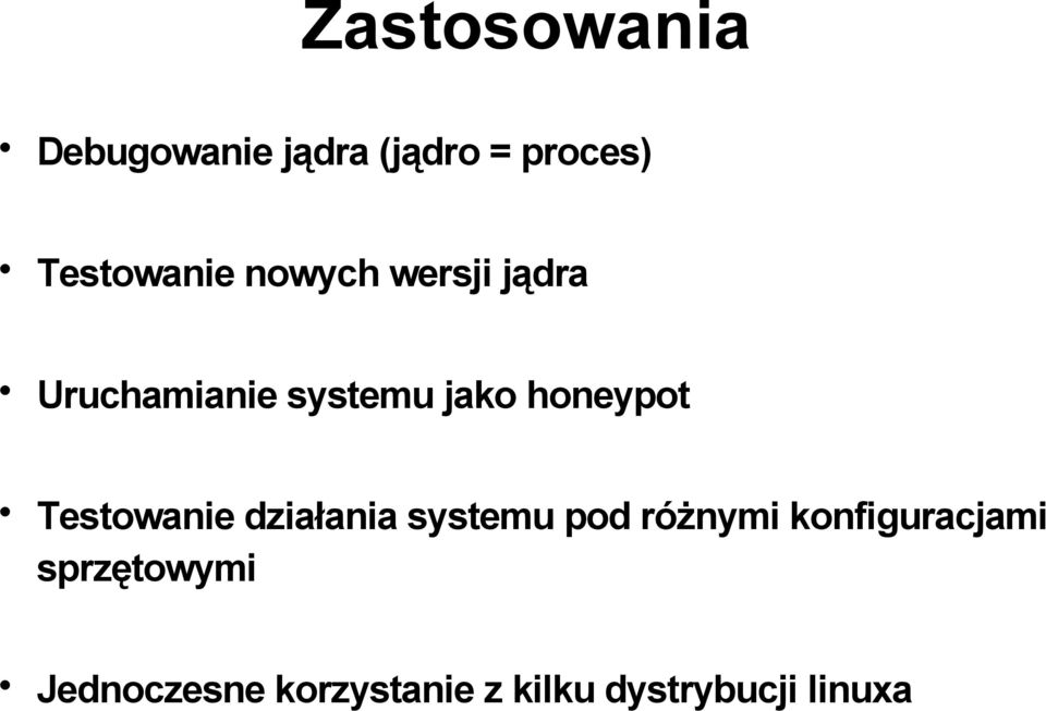 honeypot Testowanie działania systemu pod różnymi